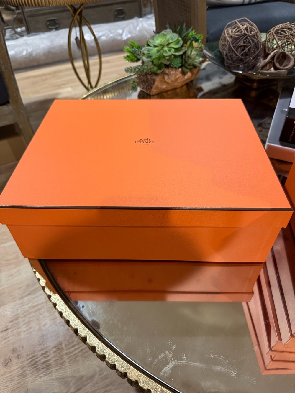 Hermès Orange 3 Gift Boxes - Picture 2 of 11